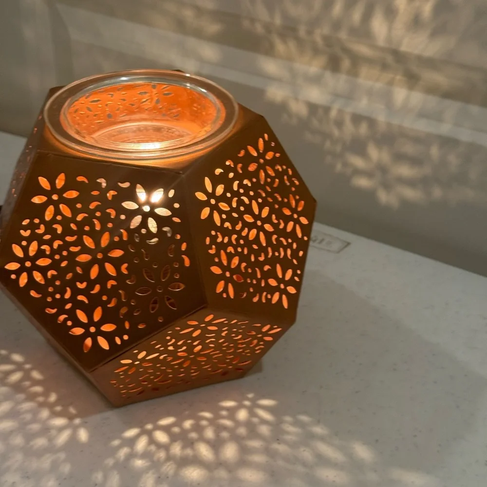 Scentsy Copper Cast Warmer ~ Like NEW